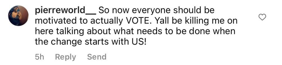 Instagram user @pierreworld__ posted a comment under a post on @crimenewsinthed regarding a Judge's decision to release a violent criminal, Torrion Hudson, out on bond after the defendant was called back to court Wednesday for allegedly committing another violent crime this past weekend.