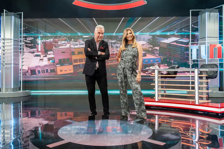 Esteban Mirol y Marisa Andino al frente de Telenueve al mediodía

