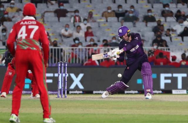 Richie Berrington got Scotland over the line (Kamran Jebreili/AP/PA)