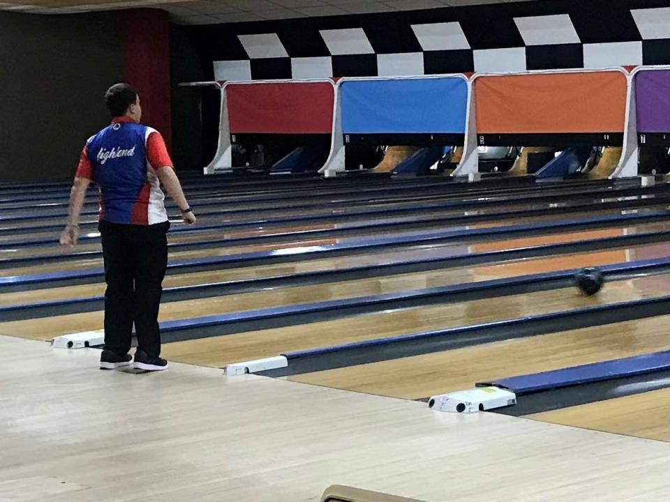 Highland competed in last year's Mid Ohio Athletic Conference Boys Bowling Tournament at Galion's Victory Lanes.