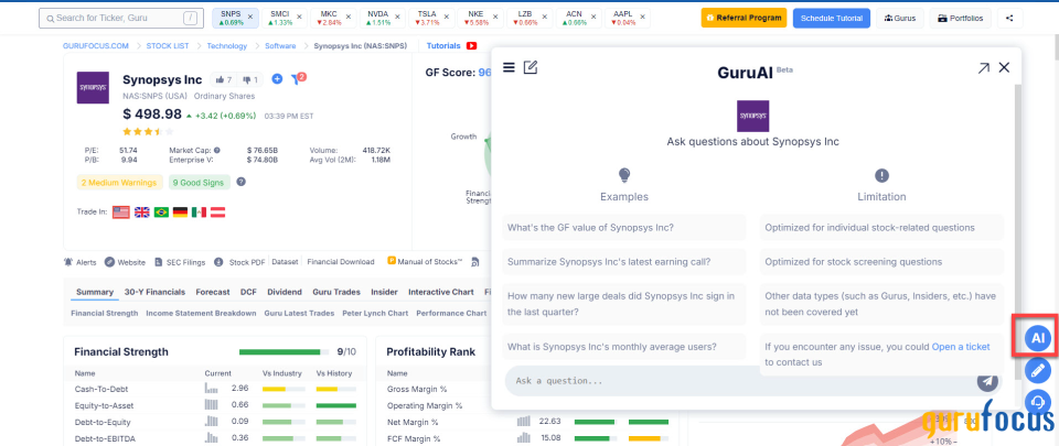 October Member Engagement Meeting Recap: GuruAI on Stock Summary Page