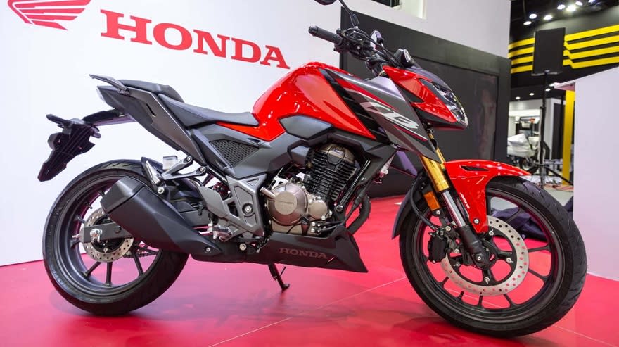 Honda presentó la nueva CB300 en en el Salón.