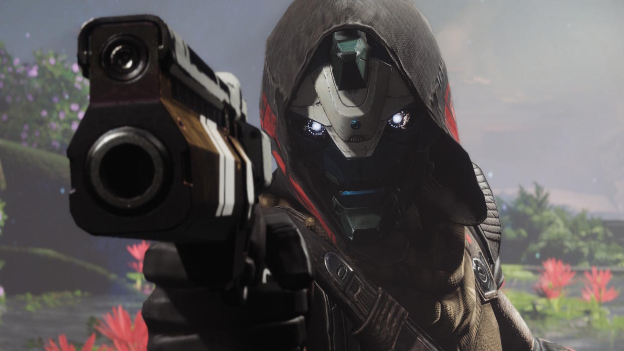  Destiny 2: The Final Shape image - Cayde-6 aiming a gun. 