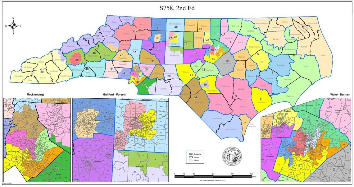 North Carolina has new maps for the 2024 elections. What they change