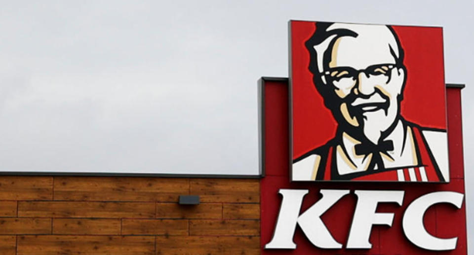 KFC store logo. 