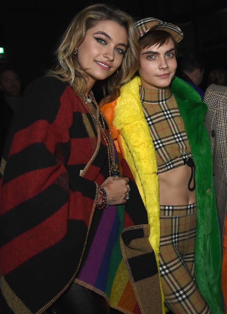 Paris Jackson and Cara Delevingne