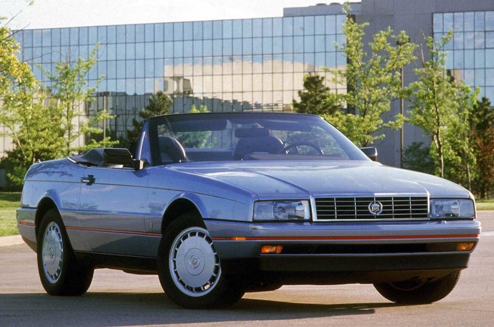 <p>In common with the DeLorean DMC-12, the Cadillac Allanté backstory is arguably more interesting than the car. Bodies built by Pininfarina in Italy and <strong>flown to Michigan in Boeing 747s</strong> for General Motors to complete them is the kind of excess that would make Gordon Gekko reach for his Casio calculator. The Allanté was too expensive, riddled with quality issues and not particularly good to drive. Still, it’s more interesting than a Mercedes SL, the car it failed to compete with.</p>