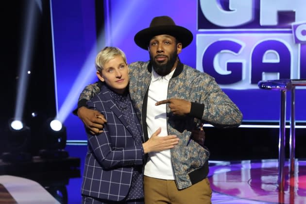 boss and ellen - Credit: Mike Rozman/NBCU Photo Bank/Getty Images