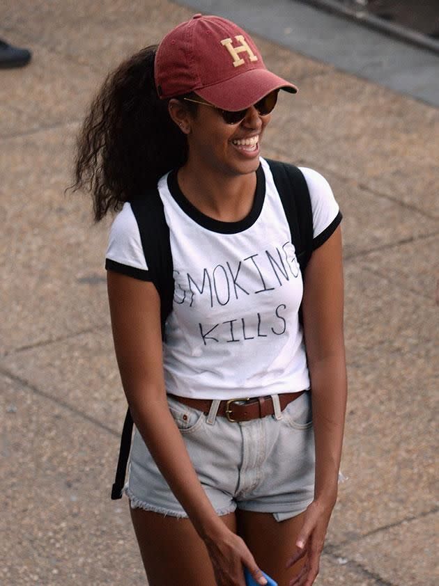 Malia Obama at Made In America. Source: Getty Images.