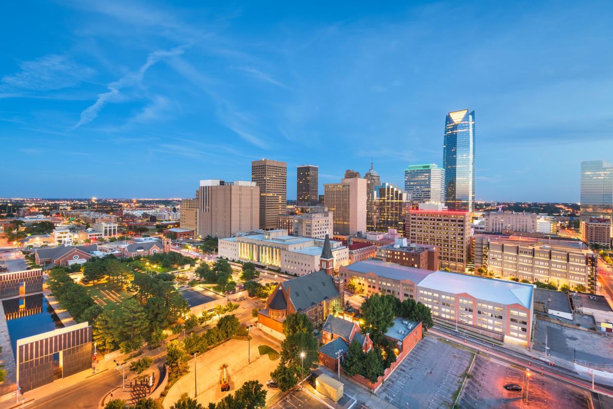 <p>Considering a move to Oklahoma, especially during retirement? Well, here's a friendly heads-up about the financial landscape you'll find in the Sooner State. First off, your Social Security benefits are safe from the clutches of state income tax in Oklahoma. A relief, isn't it?</p><p>But let's dive a bit deeper into the state's taxation. If you have income outside of Social Security, Oklahoma applies six marginal tax rates, ranging from a mere .5% all the way up to 5%. Not too bad, right?</p><p>Now, what about shopping? Oklahoma's state sales tax sits at 4.5%. But don't be surprised if local areas add roughly another 4.5% to your bill.</p><p>Homebuying? Property taxes in Oklahoma are right around the national average, so you'll find no big surprises there.</p><p>Whether it's the vibrant culture, the love for football, or the beautiful landscapes that draw you to Oklahoma, knowing the tax situation can help you plan your move with confidence.</p><span class="copyright"> Sean Pavone // istockphoto </span>