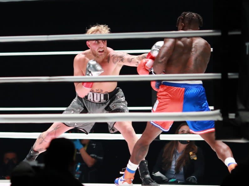 Jake Paul fights Nate Robinson (Getty Images for Triller)