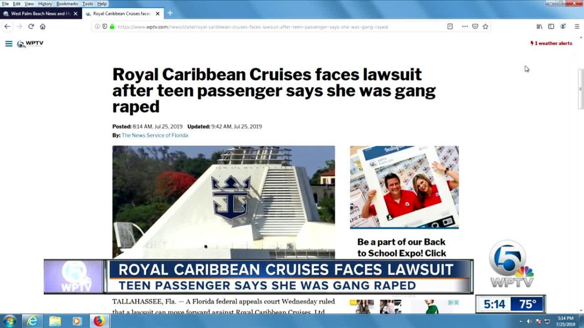 cruise lawsuit