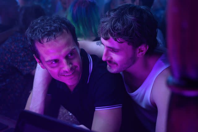 <p>20th Century Studios </p> Andrew Scott and Paul Mescal in 'All of Us Strangers,' 2023