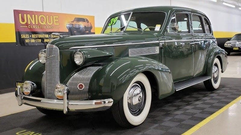 1939 Cadillac 60 Series Special, the brainchild of Nicholas Dreystadt. - Image: MyClassicCarTV YouTube