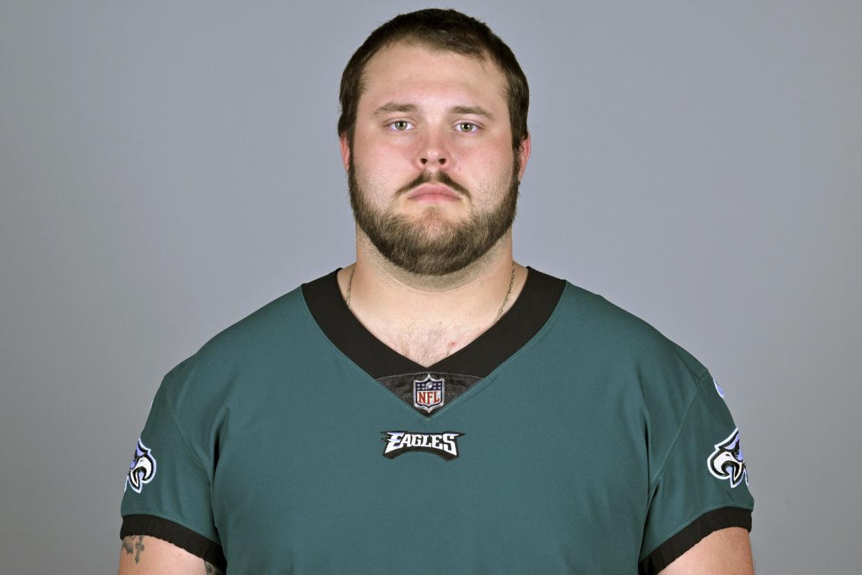 This is a 2022 photo of Josh Sills of the Philadelphia Eagles NFL football team. This image reflects the Philadelphia Eagles active roster as of when this image was taken Philadelphia Eagles 2022 Football Headshots, United States - 05 May 2022