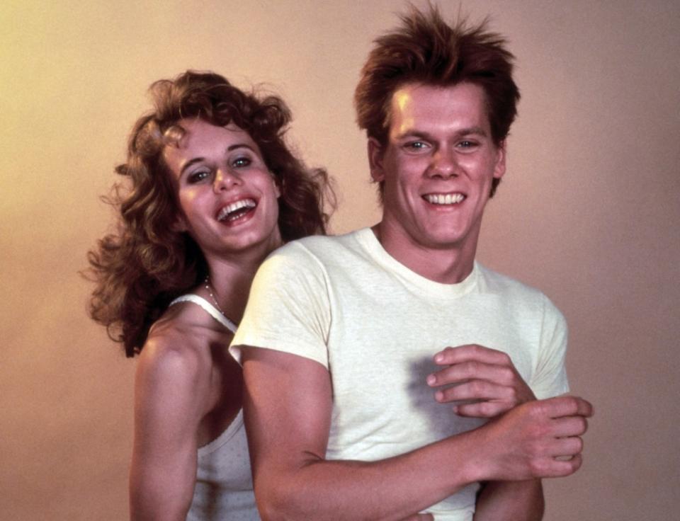 Lori Singer said that hanging out with Kevin Bacon in “Footloose” didn’t “feel like we were filming anything.” Paramount/Courtesy Everett Collection