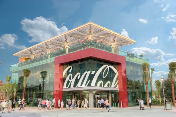 Coca-Cola store in Disney Springs Orlando