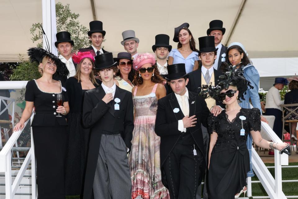 Alexandra Bertram, Harrison Osterfield, Mandy Bradbrook, Ben Schofield, Daniel Millar, Laura Warner, Joe Bromley, Andrea Thompson, Benedict Cork, Daniel Fletcher, Coline Anglard, Mathias Le Fevre, Nick Howard-Lanes, Sophia Hadjipanteli and Ciinderella Balthazar (Dave Benett/Getty Images for Asc)