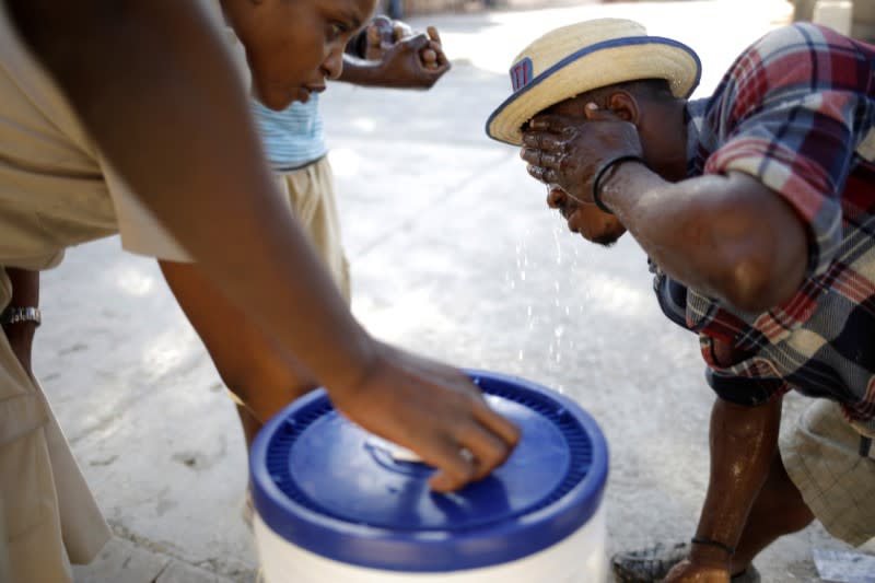 Haitian Scouts take part in COVID-19 prevention campaign in Port-au-Prince