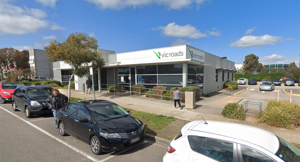 A Google street view of VicRoads' Bundoora Customer Service Centre.