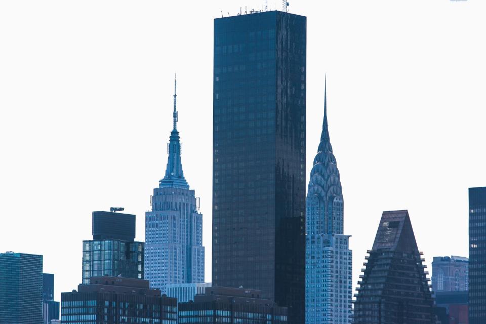 Skyline including the Trump World Tower, the Chrysler Building, and the Empire State Building