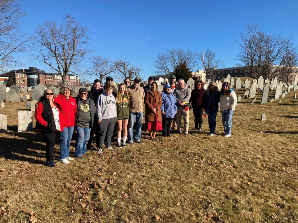 On Dec. 16, 2023 wreaths were placed on the gravesides of veterans of the American Revolution at the North Cemetery.