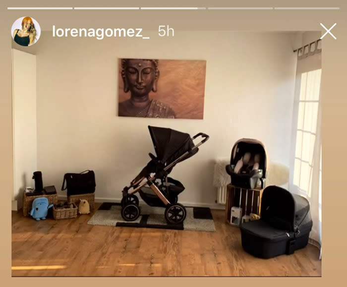 Lorena Gómez preparando la llegada de su hijo