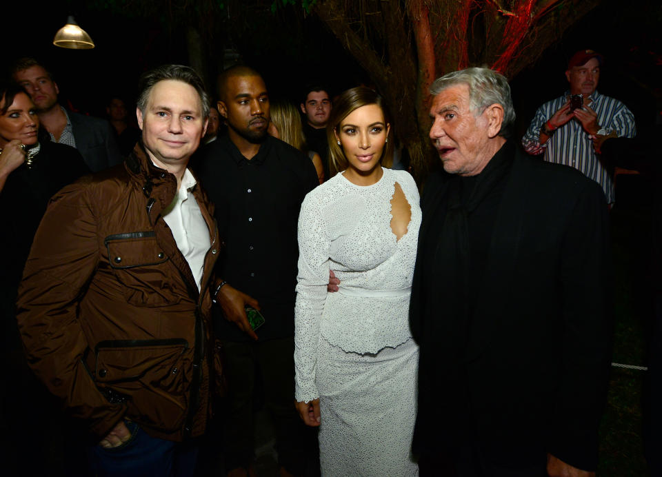 Roberto Cavalli und Kim Kardashian