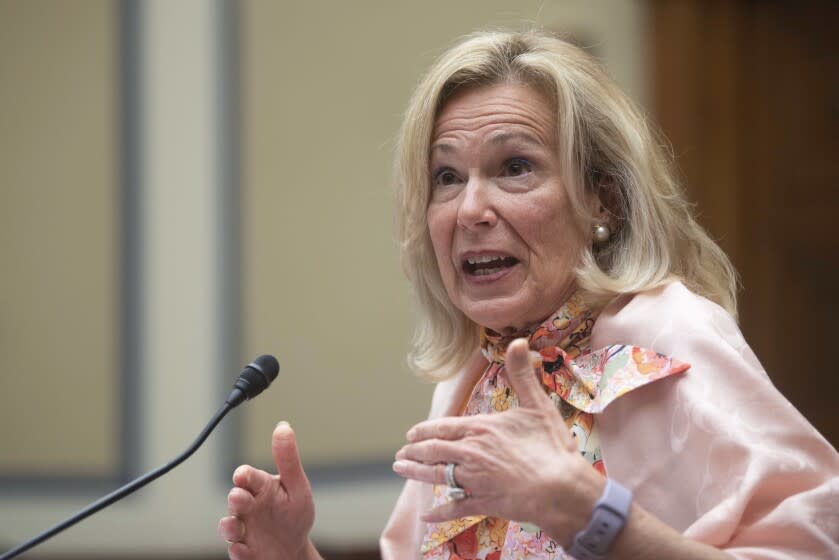 Former White House Coronavirus Response Coordinator Dr. Deborah Birx testifies before the House Select Subcommittee on the Coronavirus Crisis on Thursday, June 23, 2022 in Washington. (AP Photo/Kevin Wolf)