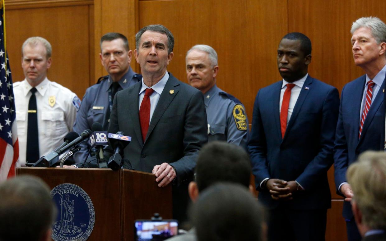 Ralph Northam, Virginia's governor, declared a state of emergency ahead of the rally - Richmond Times-Dispatch