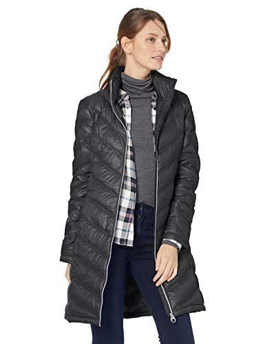 9) Women's Chevron Quilted Packable Down Jacket