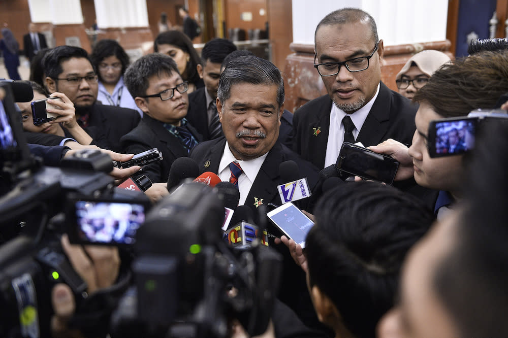 Mat Sabu insisted that his ministry was not deliberately delaying the White Paper as alleged by his predecessor Datuk Seri Hishamuddin Hussein, but needed time to make sure its information is correct. — Picture by Miera Zulyana