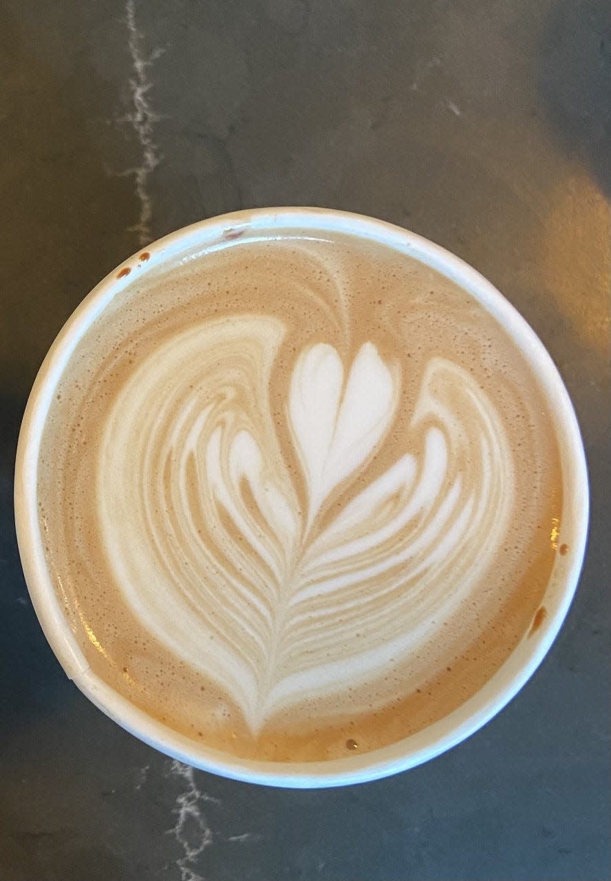 Sleeping Bird Coffee in Wilmington sells an Andes Mint Hot Chocolate.