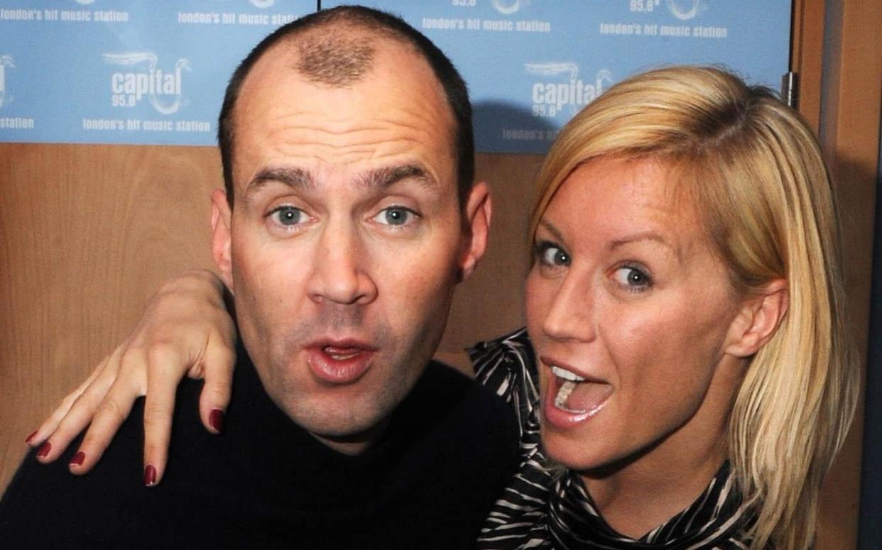 Johnny Vaughan and Denise Van Outen - PA