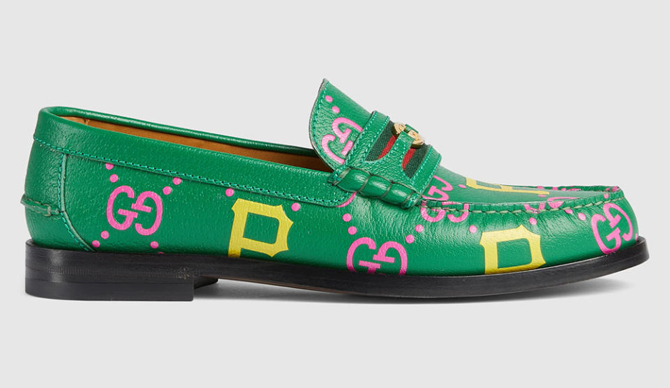 Gucci x MLB’s mens loafers