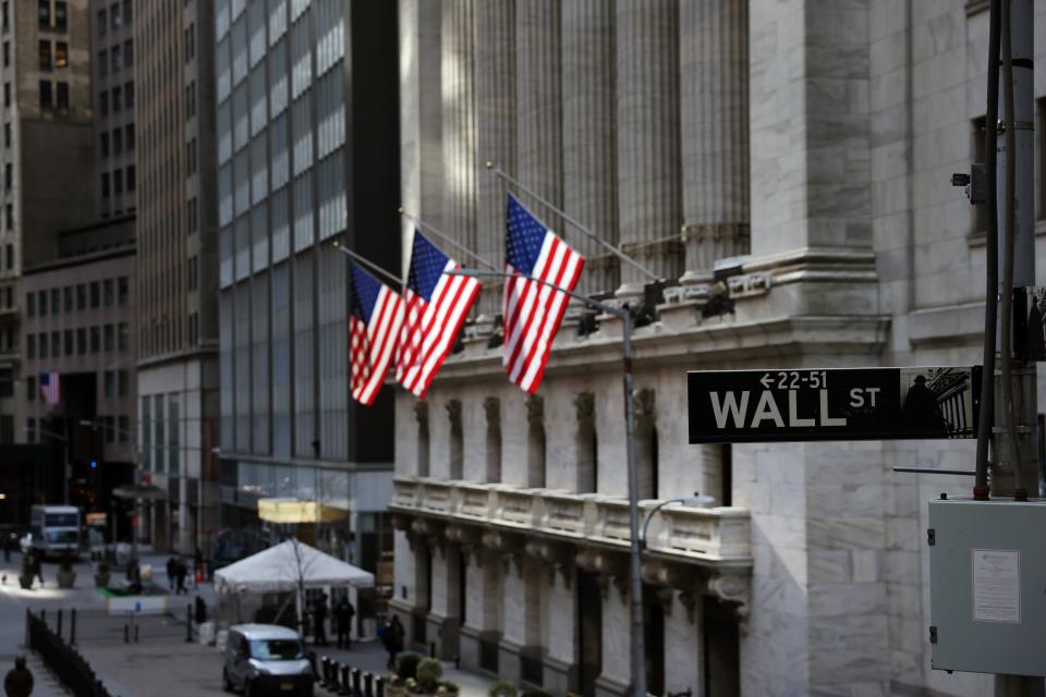 All major indices on Wall Street saw substantial drops on Monday as fears over the spread of the Delat variant of Covid may hinder the economic recovery (Getty Images)