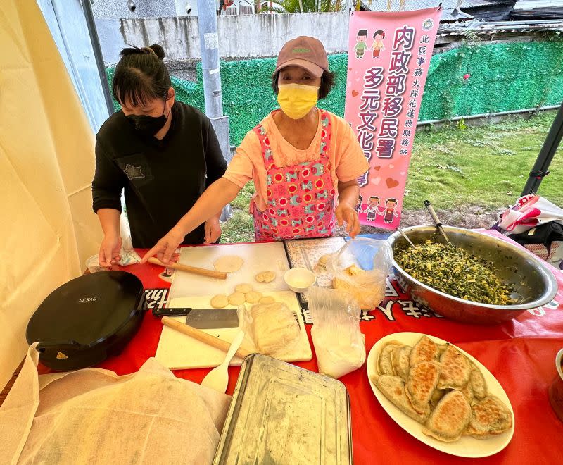 ▲讓新住民朋友也能體驗魯豫文化的傳統美食。（圖／移民署提供）