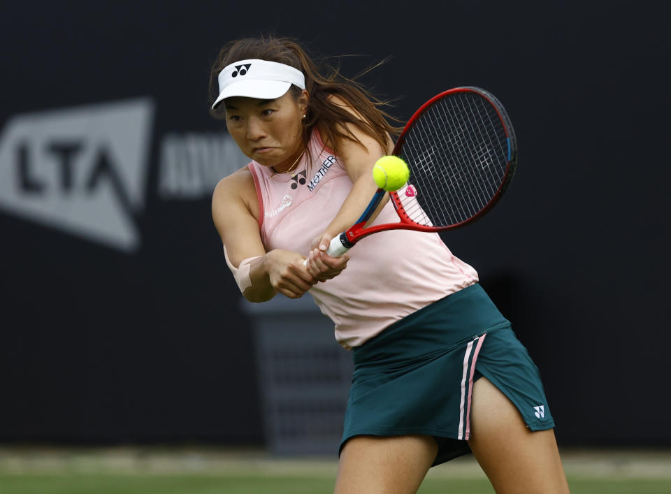 Lily Miyazaki began her campaign with a confident 6-2 6-4 victory over South Korea’s Han Na-Lae