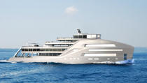 New York–based Gill Schmid Design released plans last week for a 295-foot steel-hulled ice-class explorer yacht it designed in conjunction with Cape Town firm Tim Dempers Studio. Taking yachting to the extreme, this explorer was created for the adventurous sailor who envisions cruising among polar ice caps and remote tropical waters—all while comfortably settled into a luxuriously appointed vessel with room for 26 passengers and 40 crewmembers.