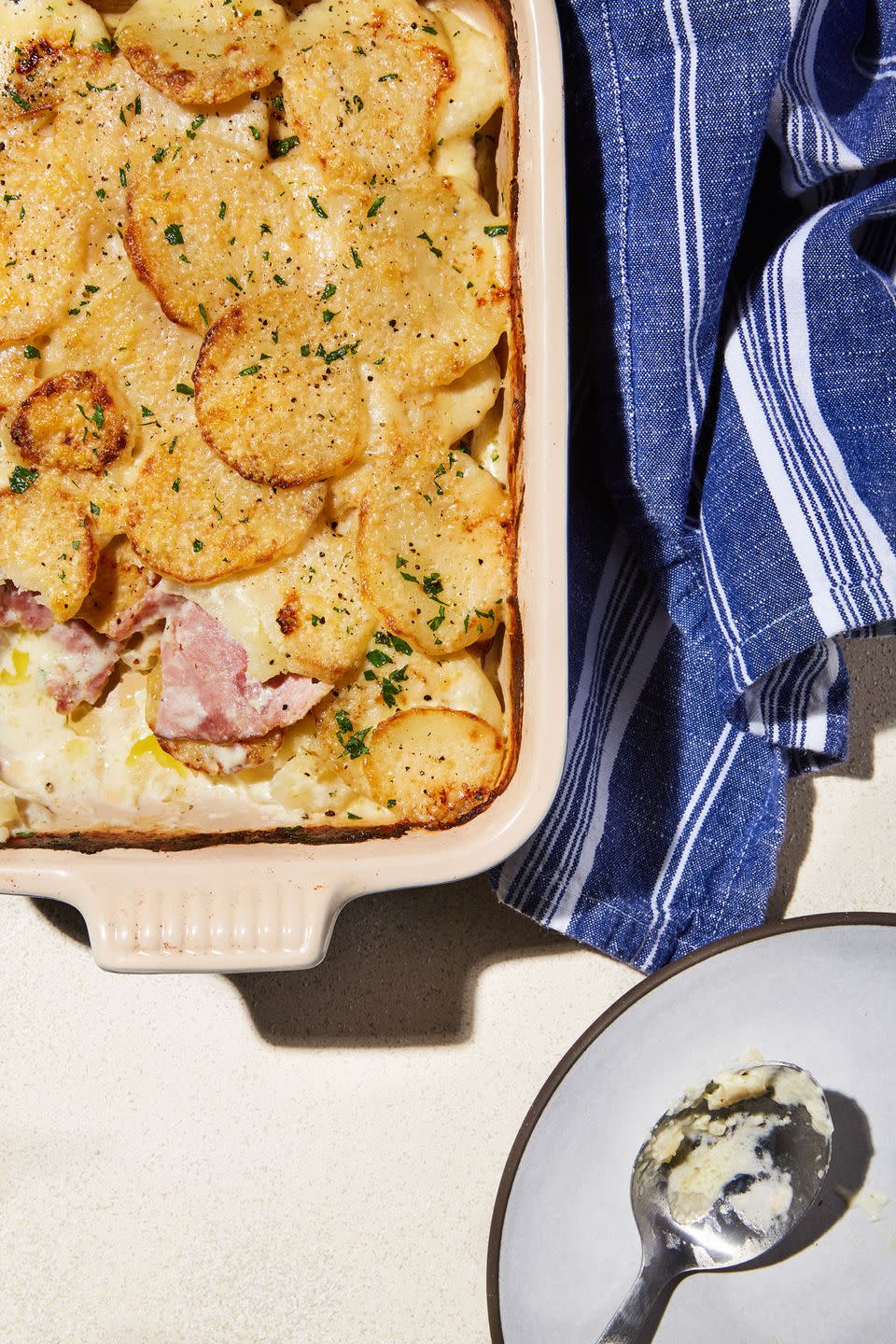 Scalloped Potatoes And Ham