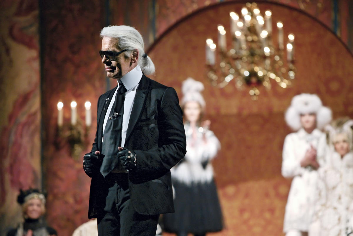 Chanel designer Karl Lagerfeld was a controversial figure