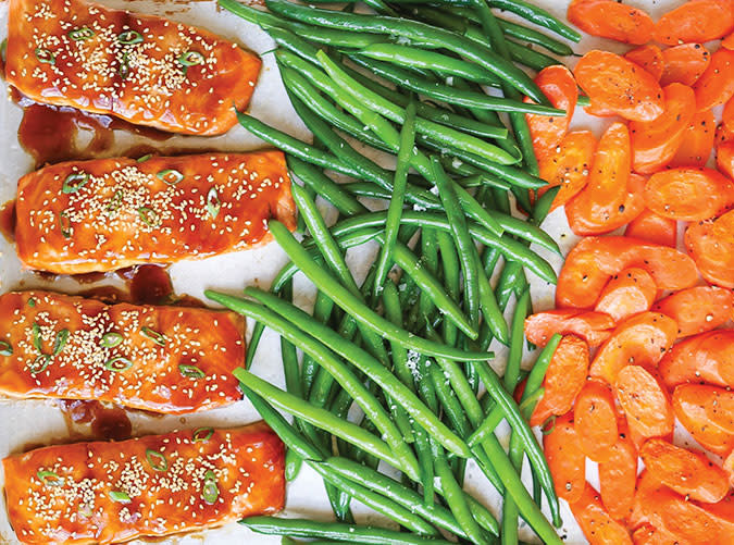 Sheet Pan Teriyaki Salmon