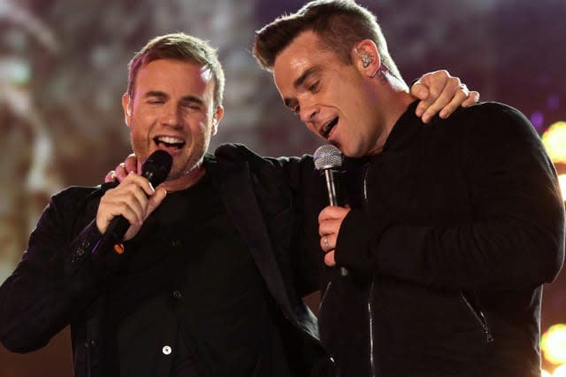 Gary Barlow and Robbie Williams reunite for lockdown duet