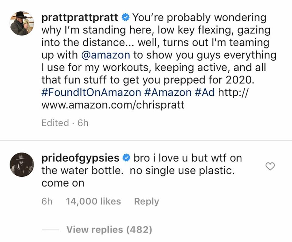 Chris Pratt/Instagram