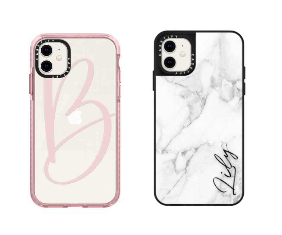 Clear phone cases with initials 