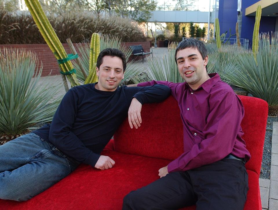 Larry Page Sergey Brin