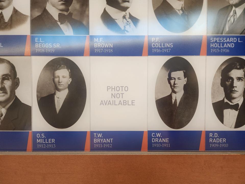 A missing photo of T.W. Bryant, former student body president for the University of Florida.