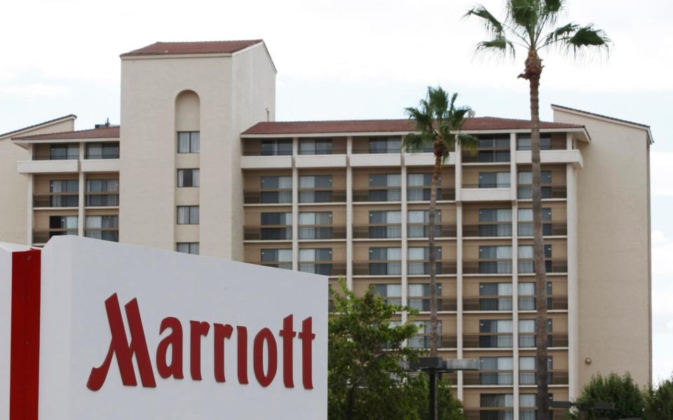 A Marriott hotel in California - AP