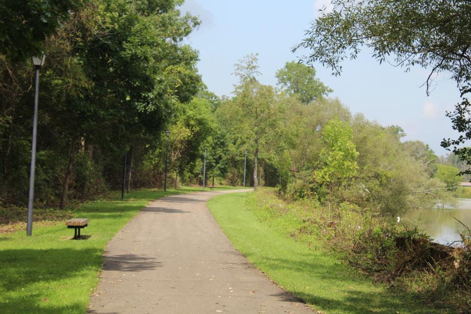Hornell's Shawmut hiking and biking trail stretches 1.8 miles and runs from Shawmut Park along the railroad tracks to Webbs Crossing. The park will host extensive solar eclipse activities April 8.