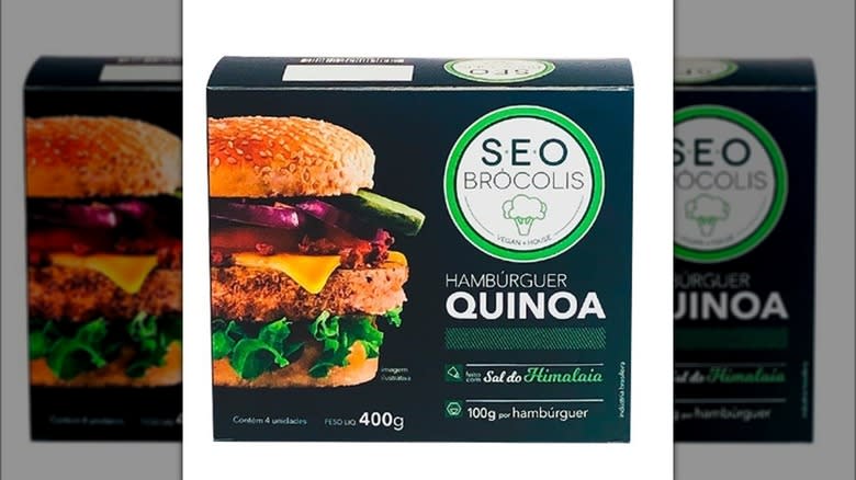 Seo Brocolis frozen quinoa burger